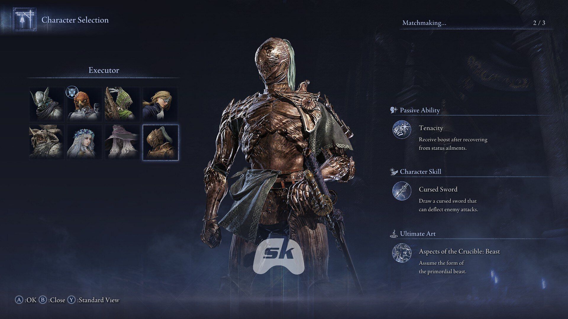 Character options in Elden Ring Nightreign (Image via Sportskeeda Gaming // FromSoftware)
